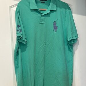 Green Polo XLG Classic Fit